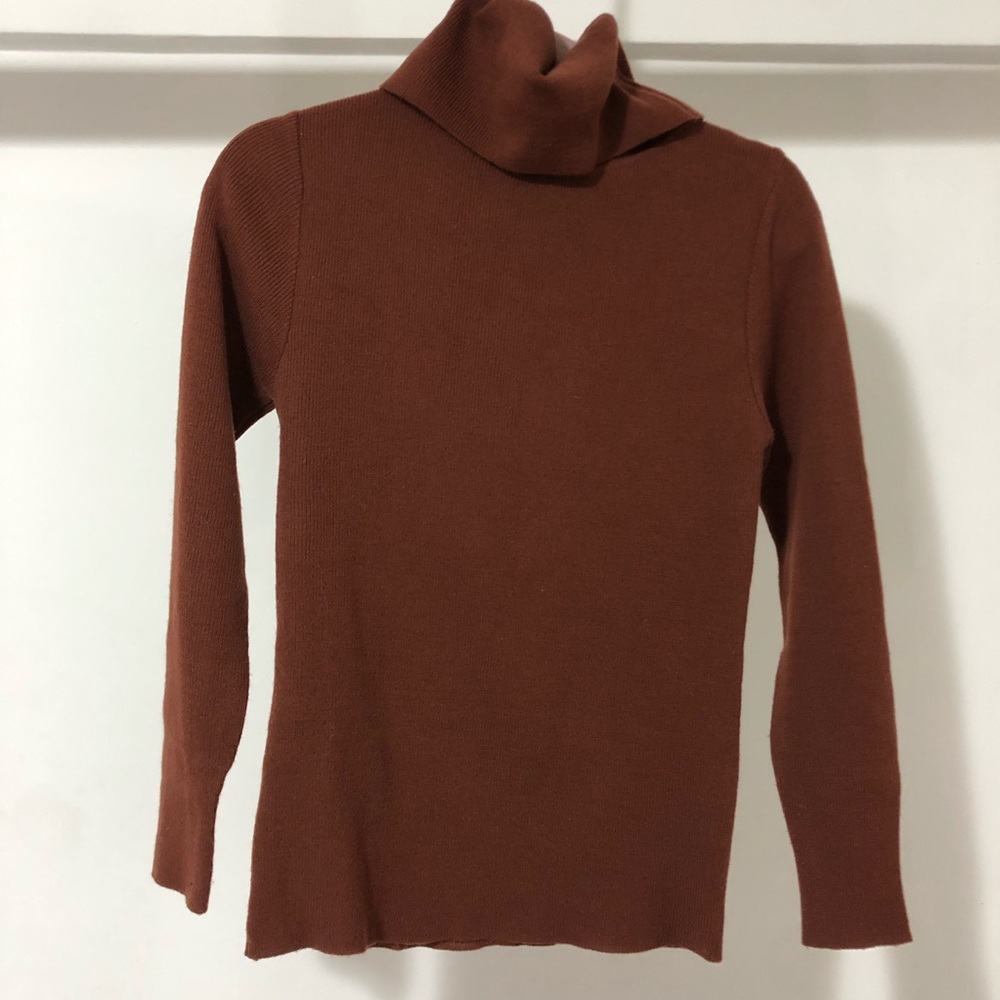 Vintage Miss Erika Inc. New York turtle neck long sleeve top size large